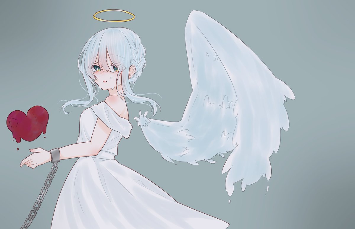 翼があってもどこにも行けないのに 篠部りおんのイラスト 翼があってもどこにも行けないのに 篠部りおんのイラスト