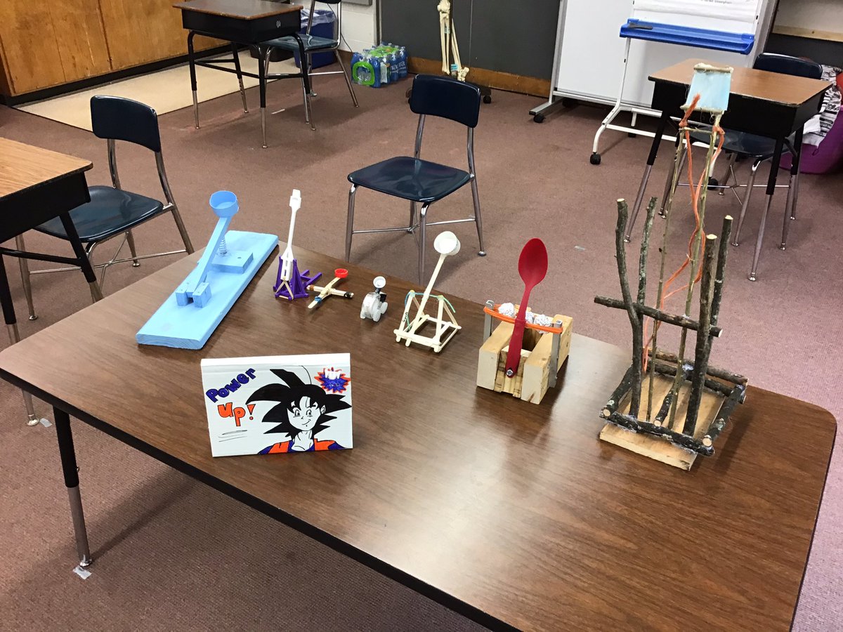 MrDavisOES's tweet photo. The Second Annual Catapult competition was amazing and highly competitive! Students built outstanding catapults and had fun as we learned about force and motion. Grade level winner launched a marshmallow 8,030 millimeters. @OES_Explorers @SpringRoseman #yayphysics https://t.co/x9x83pLWcm
