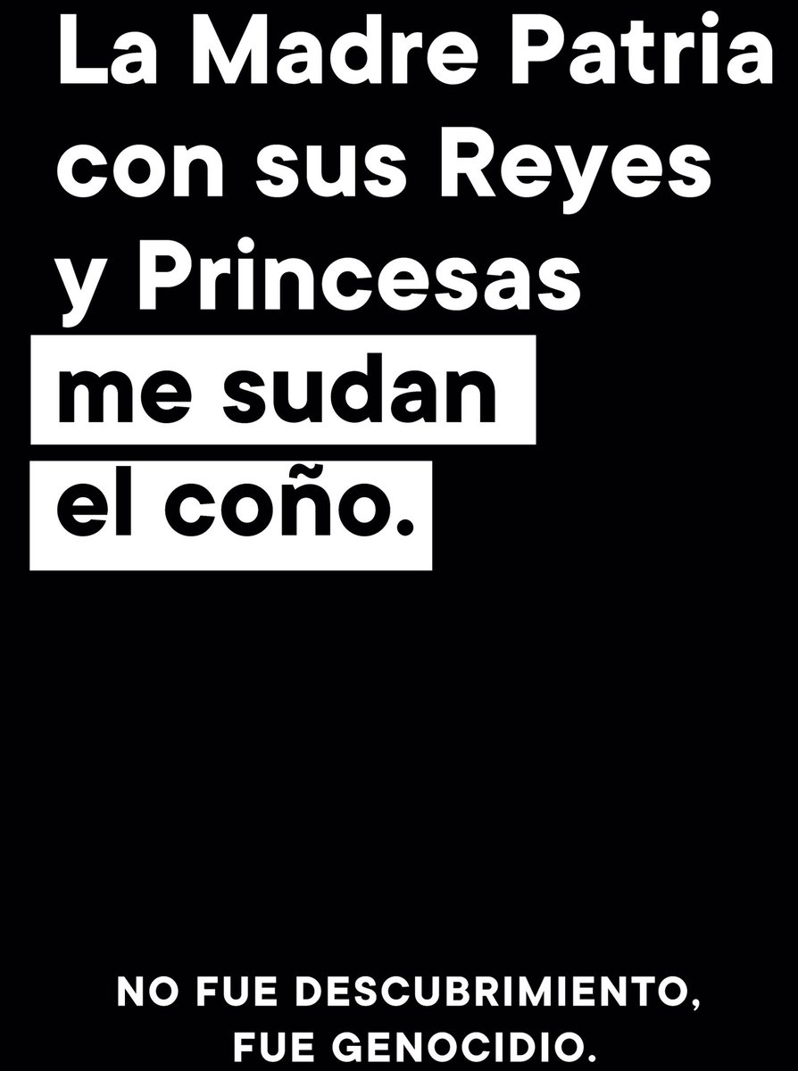#12deoctubre  #nofuedescubrimientofuegenocidio