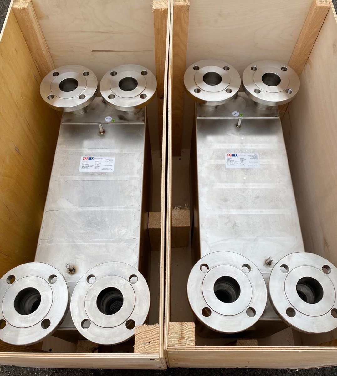 All stainless steel brazed plate heat exchanger. The most popular are generally copper brazed utilizing stainless materials, This is often the most cost effect way to manufacture. However it does not suit all applications hence the additional stainless brazing option we provide.