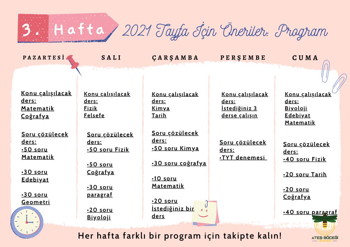 rehberbocekler's tweet image. 3. hafta da hep beraber çalışalım 🌸💓

#yks21 #ykstayfa #yks #ösym #yks2021 #okullar #üniversite #tyt2021 #bölüm #yök #öneri #yks2021tayfatayfa #sınav #hedef #okul #mezun #tercih #tyt #ayt #yks2020 #istek #kitap #tyt21 #yks #başarı  #ayt21 #program