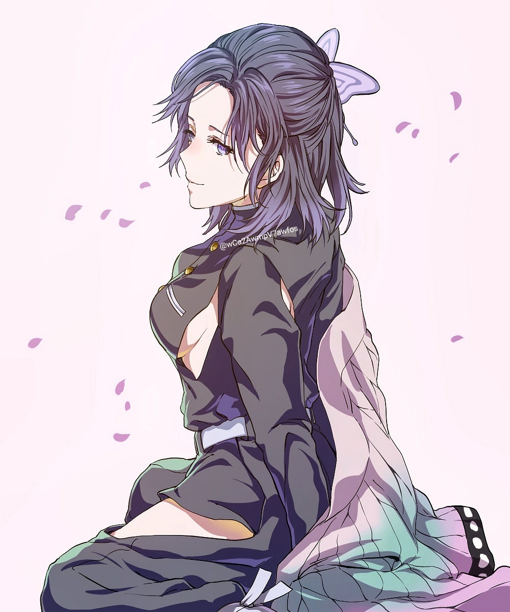 胡蝶しのぶ 初期しのぶさん 思ったよりラフぽかったのでこれで解釈はあってるだろうか 絃 二期まで低浮上のイラスト