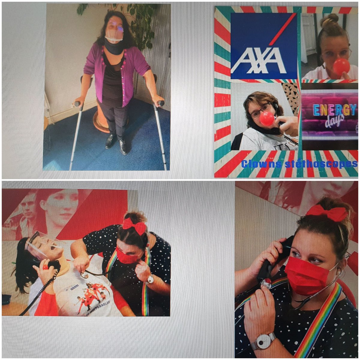 Une nouvelle belle démonstration de solidarité de la région sud ouest! 
Merci aux collaborateurs / trices et agents de votre participation! Cette journée s est deroulee dans une ambiance formidable!! ... en images 😉 #clownstetho