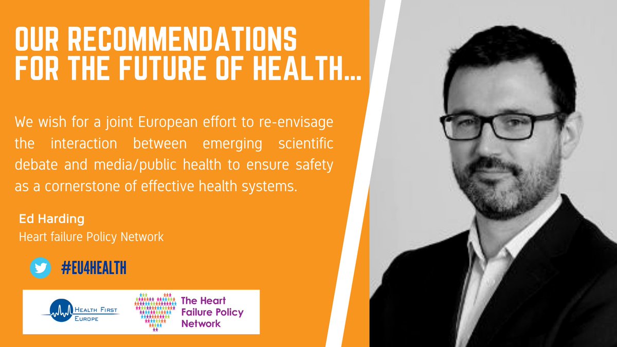 HealthFirstEU's tweet photo. Today the ENVI Committee is voting the #EU4Health. We urged MEPs to keep the programme ambitious and far-reaching for the benefits of #patients #healthcare #professionals and national systems. Here are our members' view on the future of #EUhealth https://t.co/Vw7mfmf4dQ