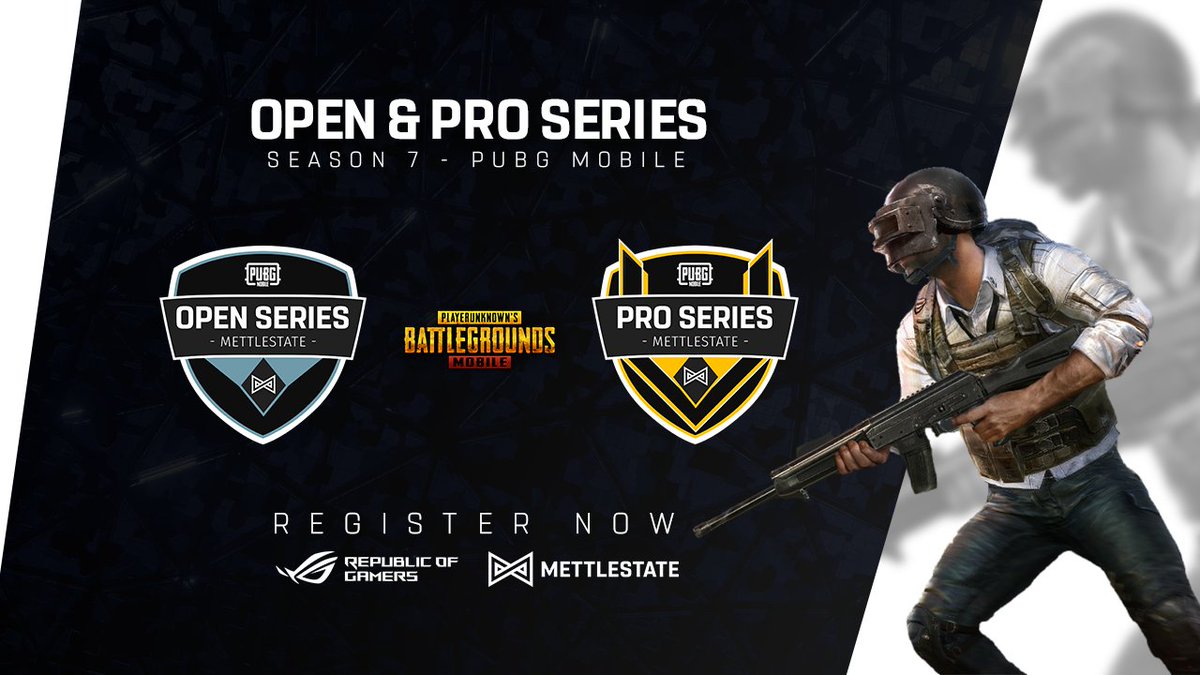 Mettlestate's tweet photo. PUBG Mobile is back for yet another season 😏 Register your team for the open series now here: https://t.co/5KGXbYCO6x 💪 @PUBGMOBILE_AF #ForgePUBGM https://t.co/qDJqj8ZIlF