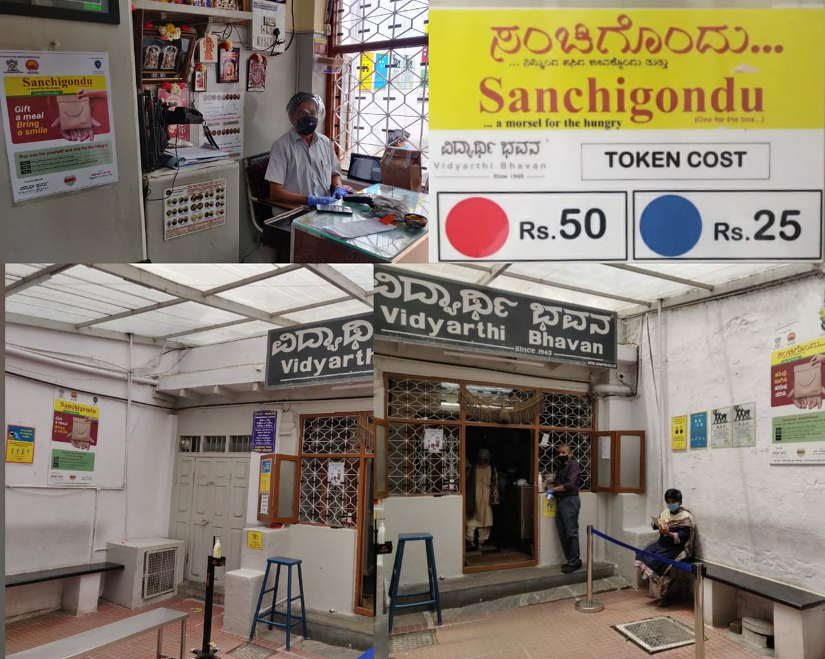 sanchigondu's tweet photo. SANCHIGONDU successfully serving the needy for over a week at Vidyarthi Bhavan, Gandhi Bazaar #Vidyarthi Bhavan #sanchigondu #HELP #COVID19 #fightagainsthunger #FightBack #CoronaWarriors #EatOutToHelpOut #rbsp #bbha #bringasmile #coronawarriorsbsk https://t.co/IqcfxVxMkv