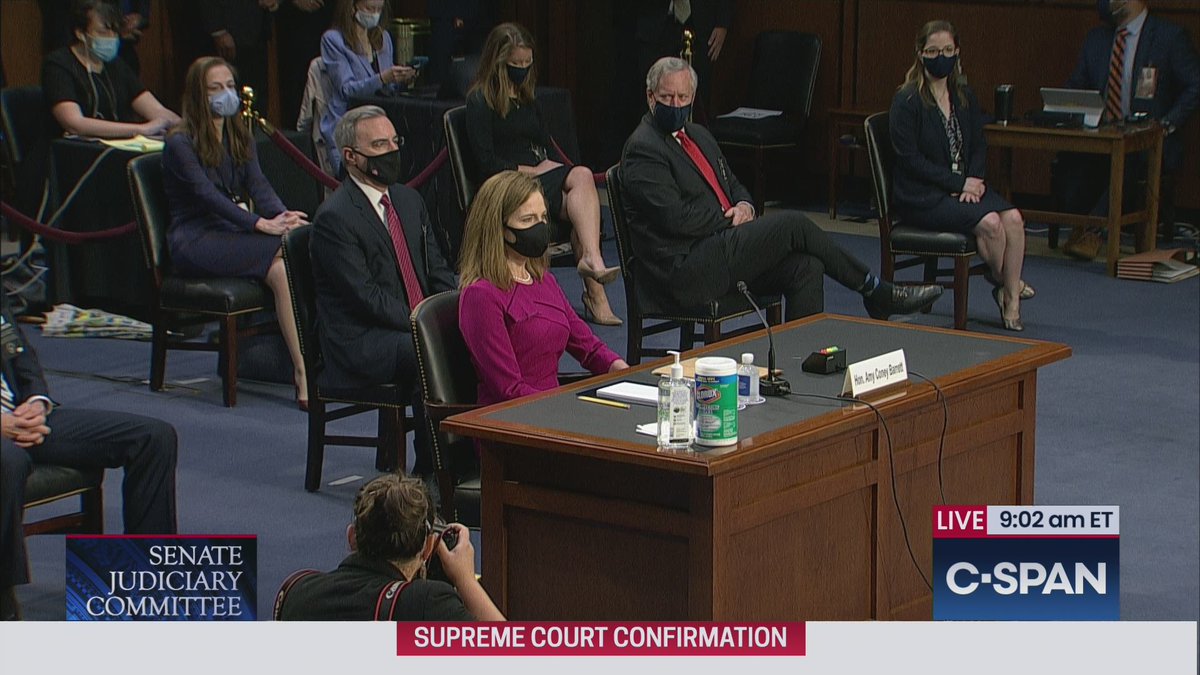 Senate Judiciary Committee C Span Barrett Hearing Senate Judiciary