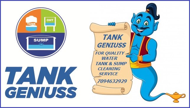 TankGeniuss's tweet photo. For Water Tank / Sump Cleaning services - Enquiry/Bookings:

Mobile/Whatsapp:7094632929

Email:tankgeniuss@gmail.com

*Price based on the capacity of the tank / sump. https://t.co/FrbacaeEOr