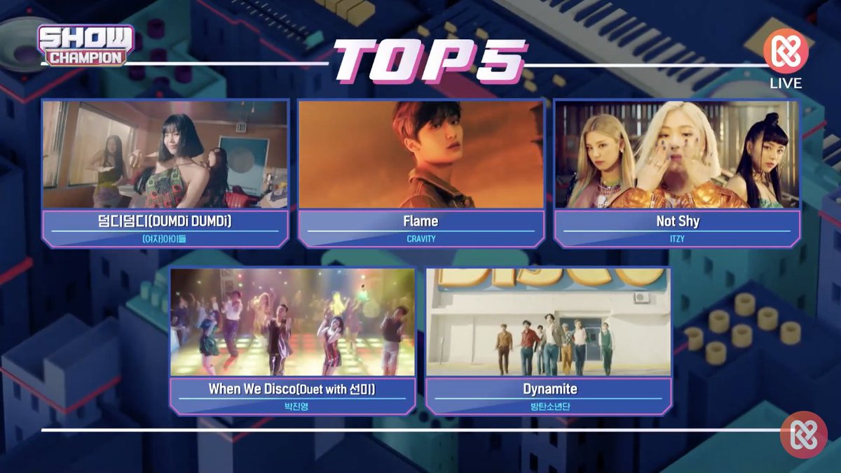 —  #CRAVITY is the 2020 rookie group which their name are get top 5 with big groups on Music Show!