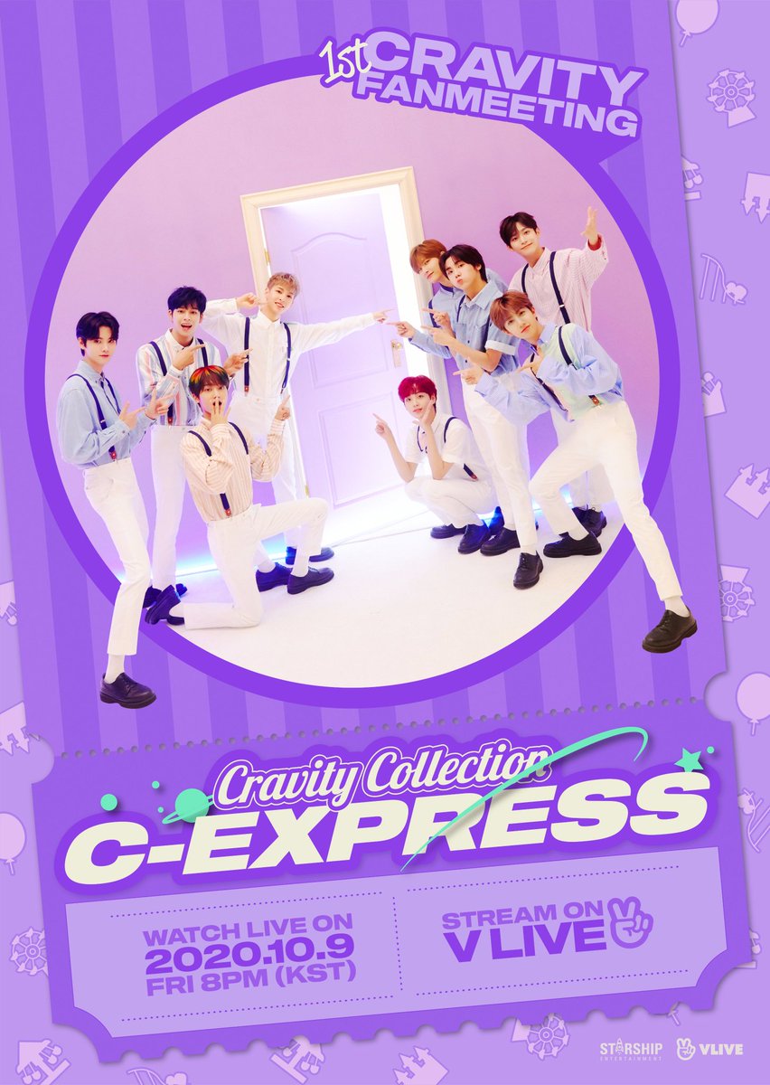 —  #CRAVITY 1ST ONLINE FANMEETING (C-EXPRESS) 201009