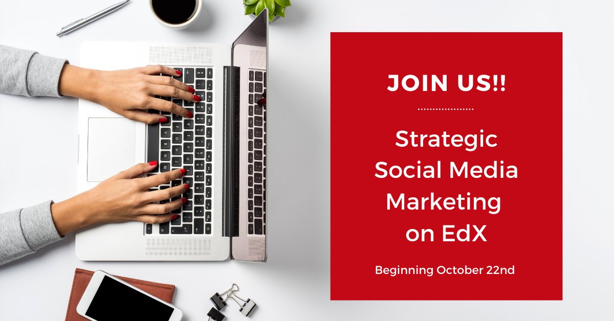 utterdeb's tweet image. Seventh run of this great course!!!!  #socialmediamarketing #socialmedia #marketing #onlineeducation #edx  #smm #digitalmarketing #digitalstrategy #lifelonglearning @buquestrom