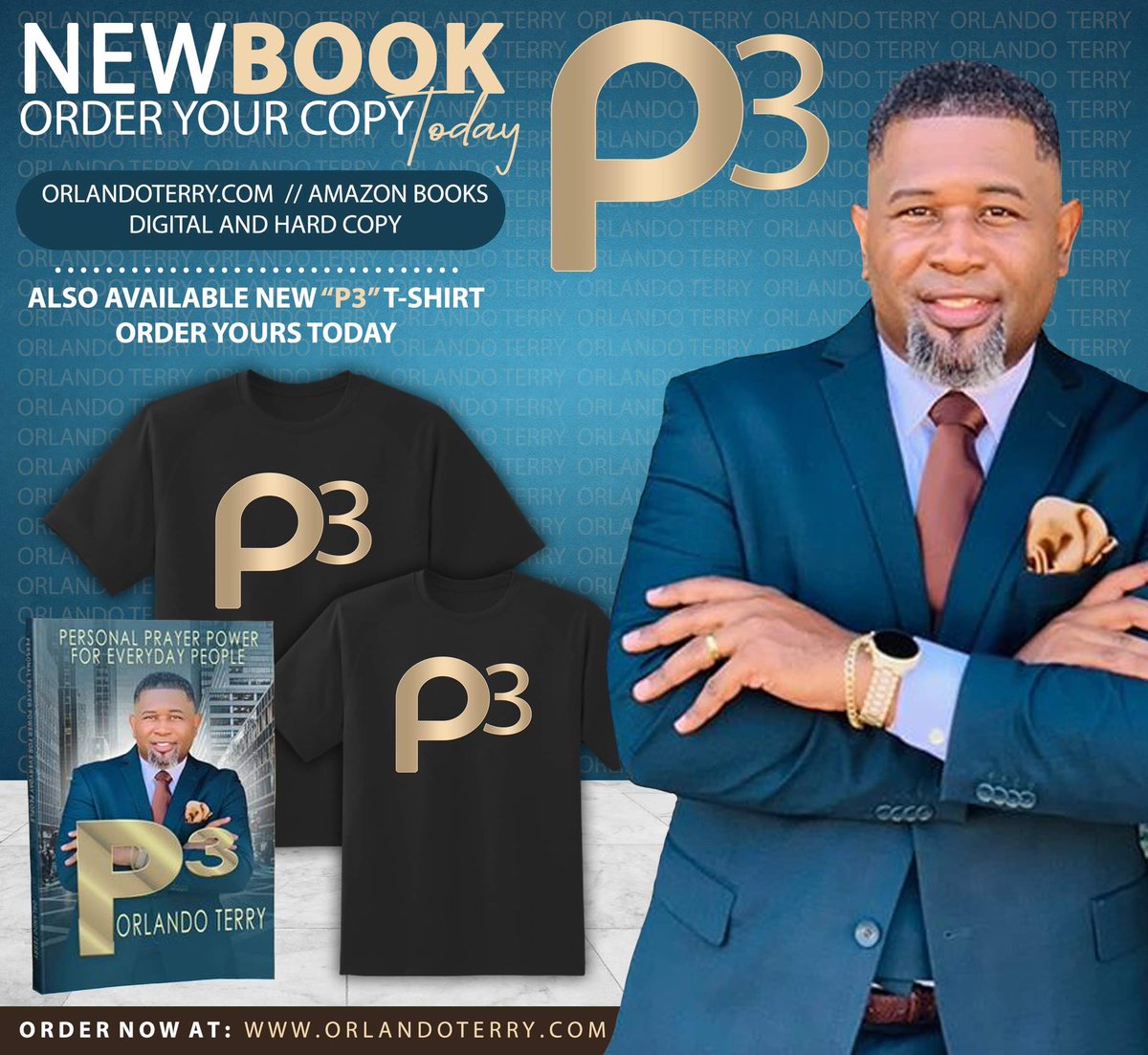 Order your copy today!!! @ orlandoterry.com  #P3 #OT