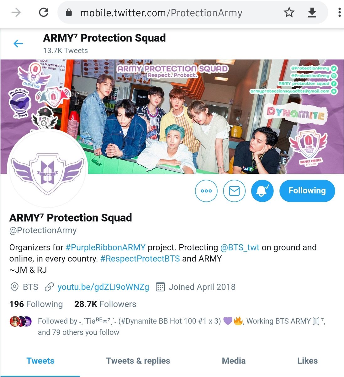 Art Lover? We got your back! -  @artansonyeondan We have our own champions who promote and protect BTS and ARMY and to provide a positive environment for our diverse Global Family -  @ProtectionArmy  @PurpleHub7  @APS_CM_PR   #BTSARMY  @BTS_twt