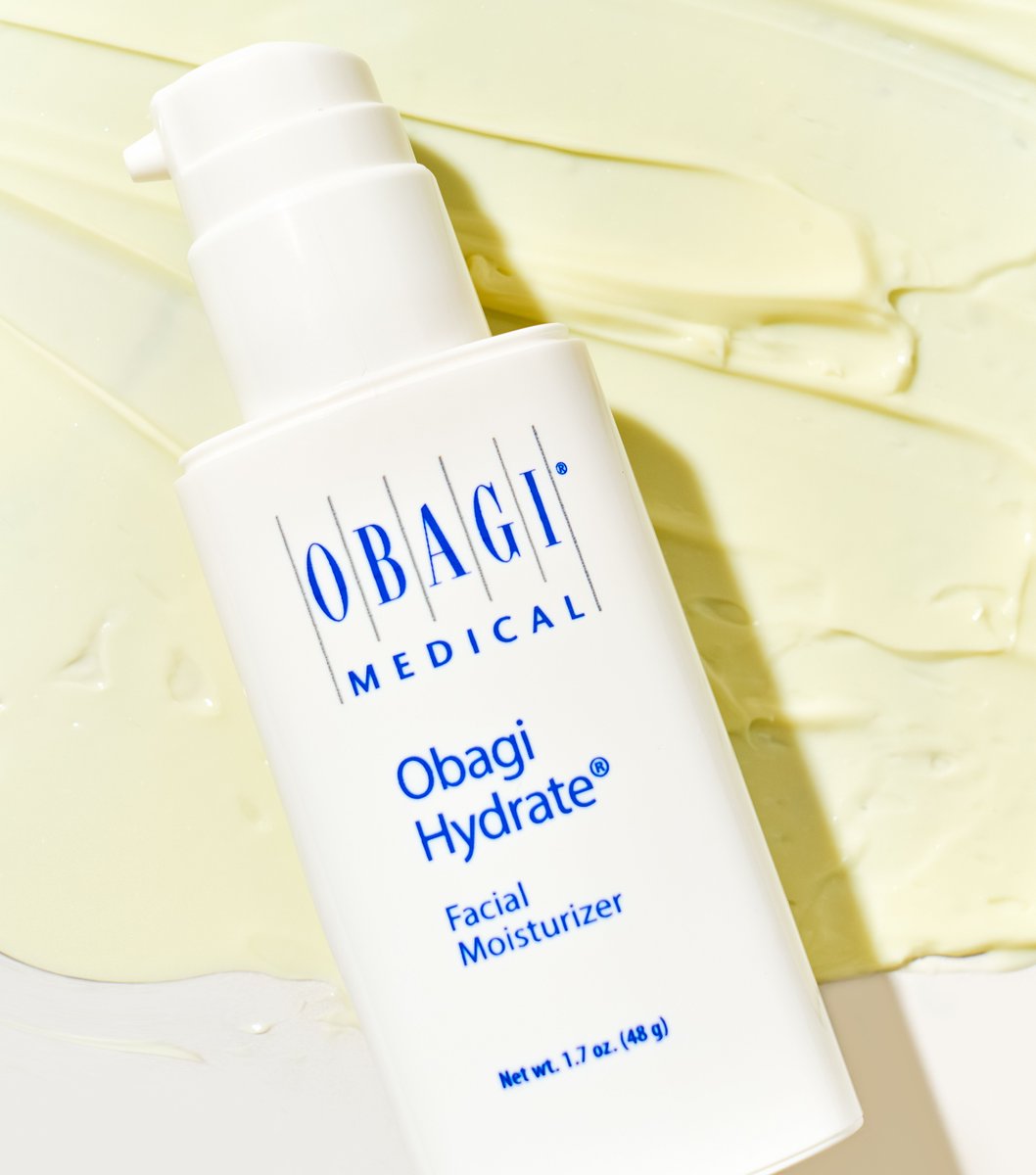 Did you know that Obagi Hydrate® Facial Moisturizer is designed for all skin types? Hydrate Facial Moisturizer provides instant and long-lasting hydration for essential moisturization and rejuvenation using innovative technologies and naturally derived ingredients. #Obagi