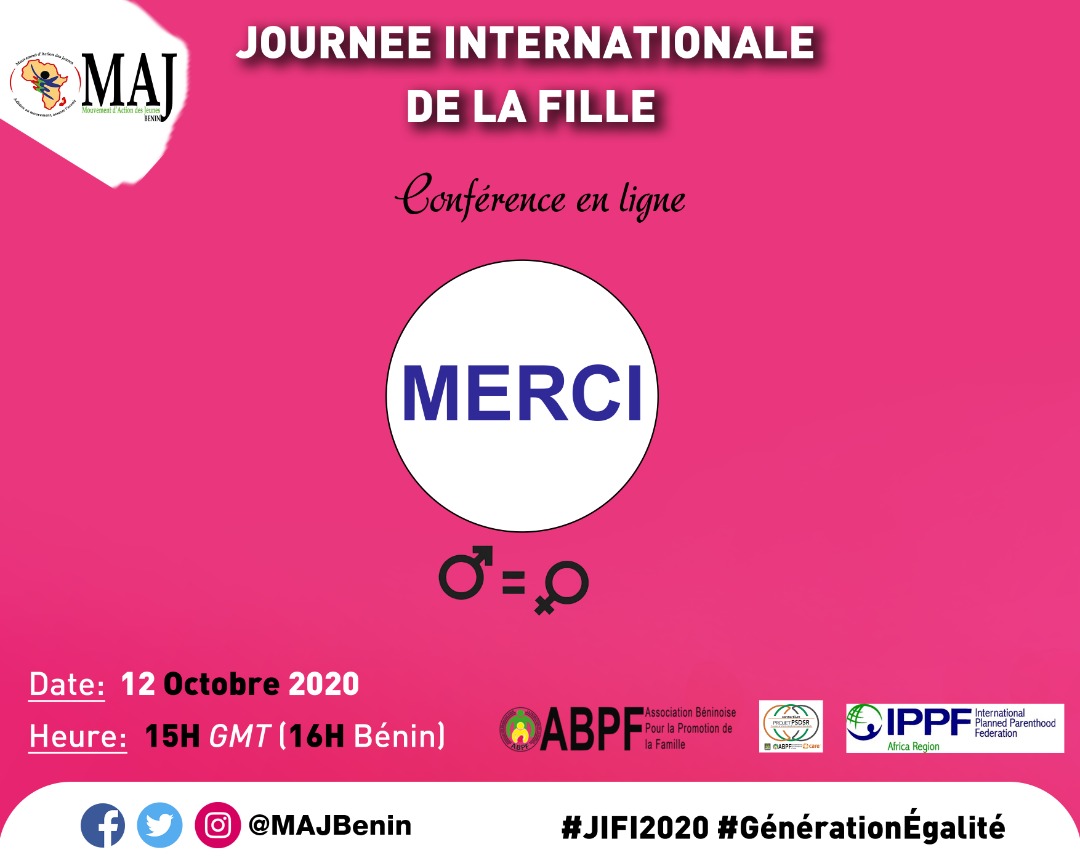 M E R C I 🤩🤩🤩

Merci pour votre disponibilité et votre active participation.

Vous êtes formidables ♥️

#JIFI2020 #GenerationEgalite