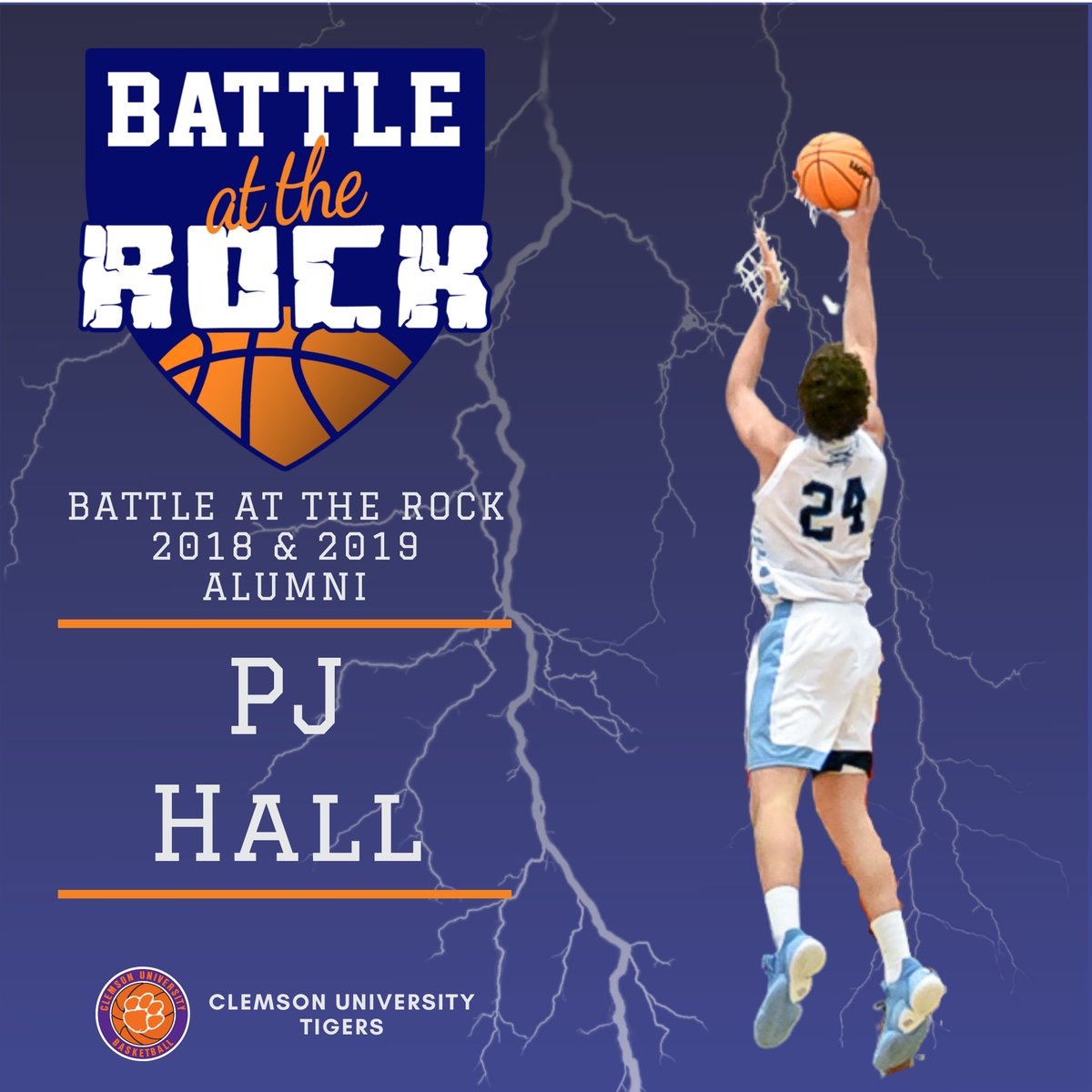 BattleAtTheRock's tweet photo. π πΉππ₯π₯ππ ππ₯ π₯ππ βπ ππ πΈππ¦πππ ππ‘π π₯πππππ₯ π
π₯ @pjhall_24 played for @dormanhoops at Battle at the Rock in 2018 and 2019.
π₯ He is playing his Freshman season with @clemsonmbb
#battleatherock #dormanbasketball #clemsonbasketball #pjhall https://t.co/N8YtfSABCC