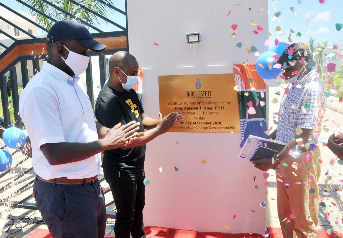 CKirubi's tweet photo. In line with the Big 4 Agenda action plan on affordable housing, @VipingoLtd has completed the construction of Awali Estate. The estate offers wholesome living, within controlled and secure neighborhood.
Visit https://t.co/9CnLmY3R8z for more information.
#VipingoDevelopment https://t.co/Az4Hd4oOaM