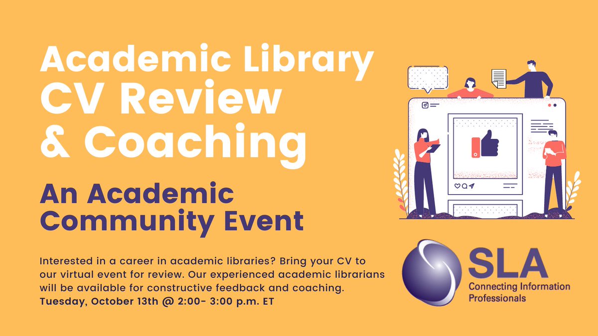 SLA Academic & Education Community tweet media