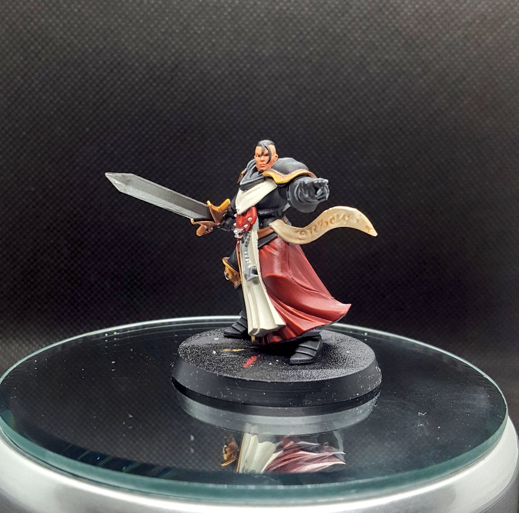 WMiniac's tweet photo. So this is my first official tweet about my miniatures.
Here is a female #sequitor from #warhammer #ageofsigmar
If you like what you see check out my posts on my #Instagram in my pinned comment.
#WarhammerCommunity #warhammer40k #miniaturepainting #Hobby #hobbymodel https://t.co/xpwG7nvUaC