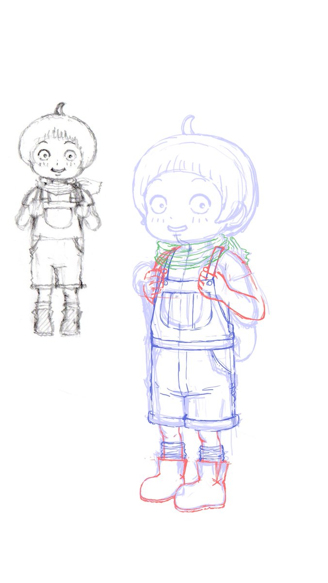 まい子 En Twitter 今日の作業 フォトショのブラシ作り イラストの資料集め 下書き 下書きは前ざっくり描いたやつの細かいところを書き込んでいく予定だったのに手とか大幅に修正し始めてしまって終わらなかった 息抜きに描き始めたスライム擬人化が息抜きでは