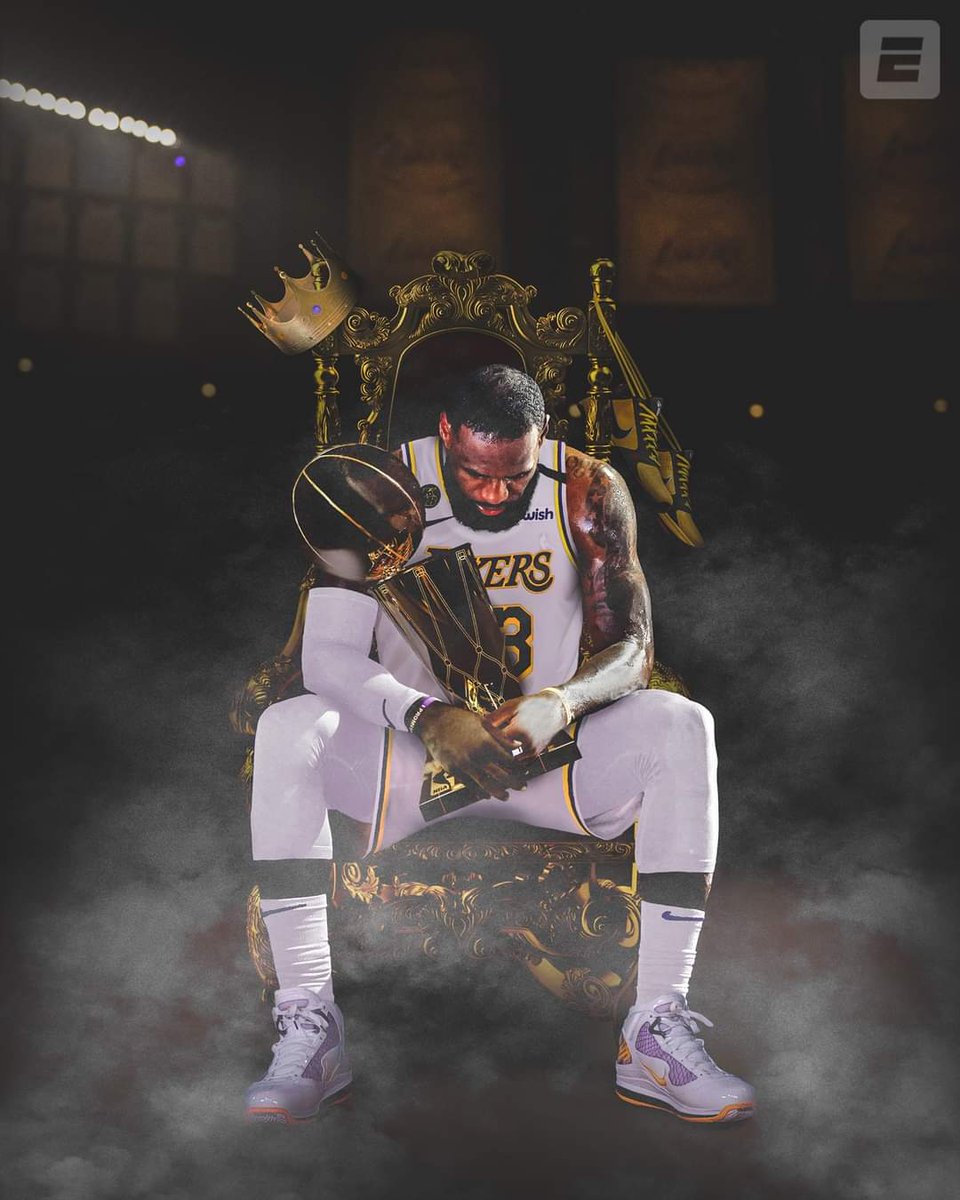 All hail the King #NBAFinals