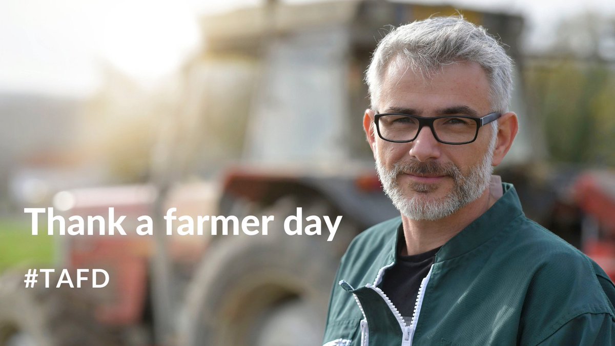 Vandaag 12 oktober is het 'Thank a Farmer Day'. Een moment om even stil te staan bij het feit dat wij dagelijks over voldoende, gezond en veilig voedsel beschikken.

Daarom een groot DANK JE WEL voor alle Nederlandse boeren!😄😊

#trotsopdeboer #boerbewust #dankzijdeboer