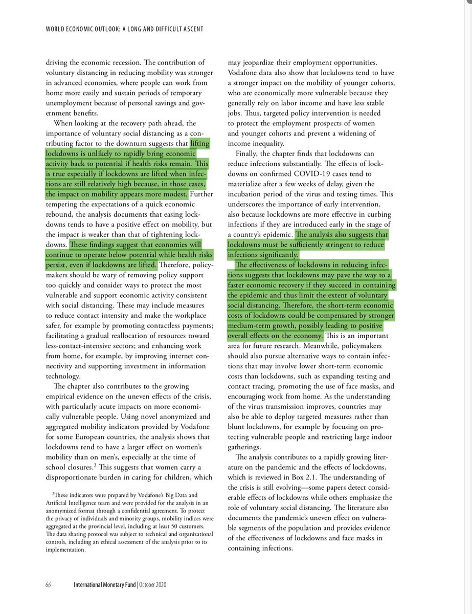 Note: This report doesn’t do a dynamic analysis that makes things much clearer, but it does a thoughtful statistical analysis based upon increasingly available data.  https://www.imf.org/en/Publications/WEO/Issues/2020/09/30/world-economic-outlook-october-2020A few more quotes:2/