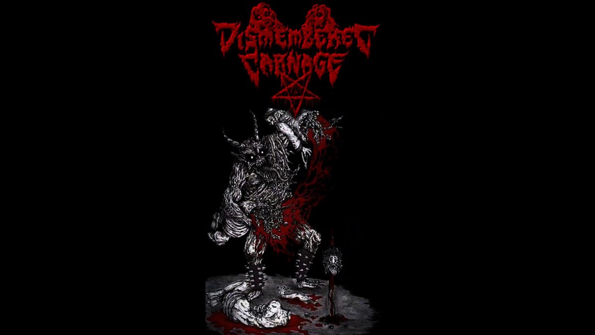 Dismembered Carnage; Deranged Butchery. You'd be surprised to learn with that name and title that this is all delicate piano ballads,wouldn't you? Of course it's not, it's exactly the grotesque racket you'd expect. And there's nowt wrong with that.