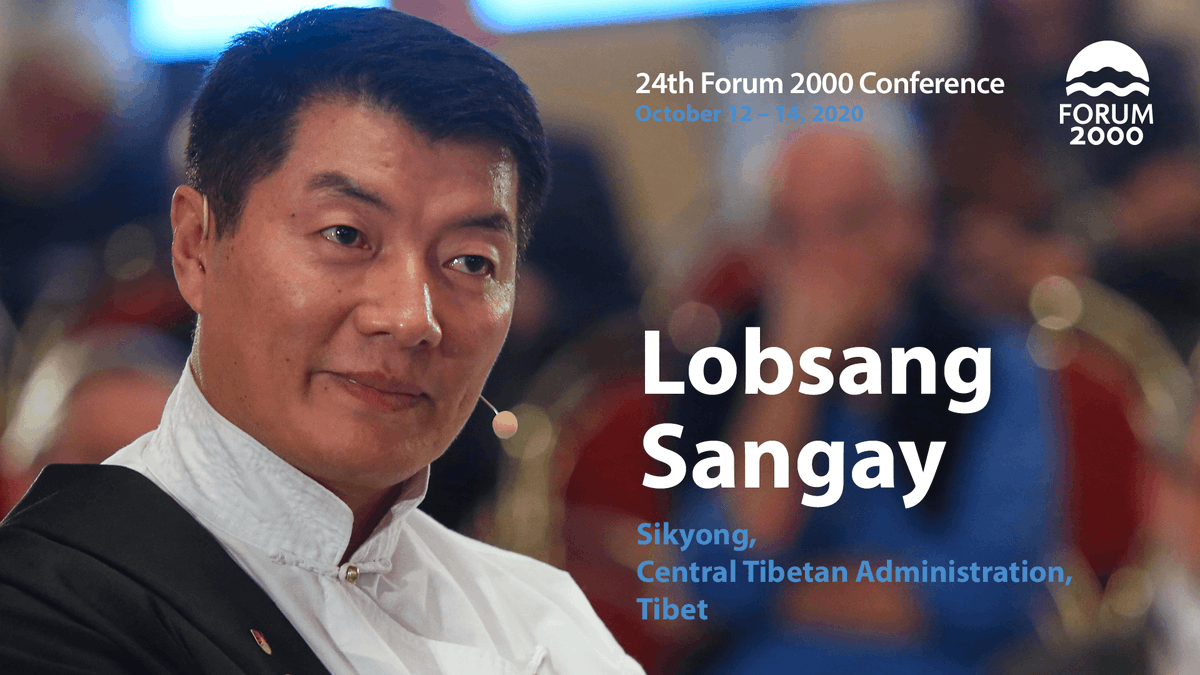 Don't miss the 5 PM Václav Havel Human Rights Symposium 'China: A Human Rights Conundrum' with Lobsang Sangay, Sikyong of the Central #Tibetan Administration. 
Live Stream 👉 youtu.be/M8xRGbej22U
#NewWorldEmerging 
@Drlobsangsangay #all the best sir