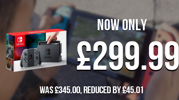 SwitchPrices's tweet photo. Grey - Nintendo Switch Console has dropped by £45.01 and is now £299.99
https://t.co/VOmi0kqx0v
#GreyNintendoSwitchConsole https://t.co/I5WeE1agv0