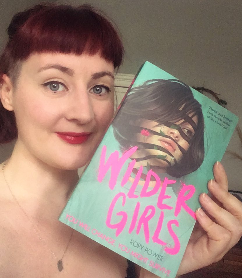 Day 12 of  #31DaysOfFemaleHorror is  @itsrorypower’s Wilder Girls, a brutal, strange, gorgeous queer YA novel. It’s beautifully written but what I love most about it is that the teenage girl characters are allowed to be gross, actually monstrous, and I want more of that in books