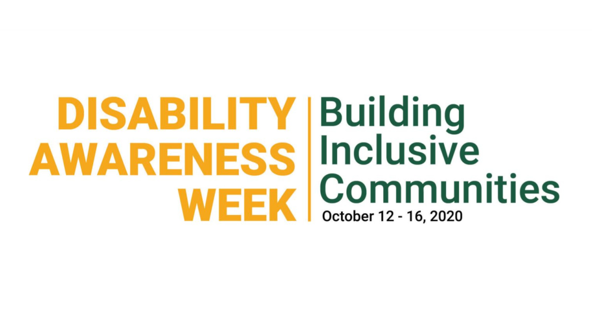 SaintLeoUniv's tweet photo. What does an inclusive community look like to you? Each October, Saint Leo University observes Disability Awareness Week. This year the theme is Building Inclusive Communities. Learn about upcoming virtual events here: https://t.co/hnRVOLS4Pl #DAW2020 #SLUdisabilityawareness https://t.co/XOq2HlLGU4