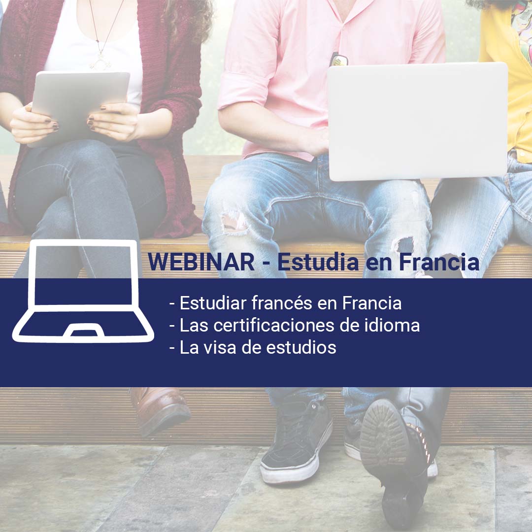 "💻 🇫🇷 Este miércoles a las 15:00 hrs: charla virtual Estudiar francés en Francia y pedir la visa de estudios

🙋🏼‍♀️🙋🏼‍♂️ ¡Inscribete y haz todas tus consultas! Cupos limitados

Más información e inscripción en 👉🏼 bit.ly/2YGxlFR "