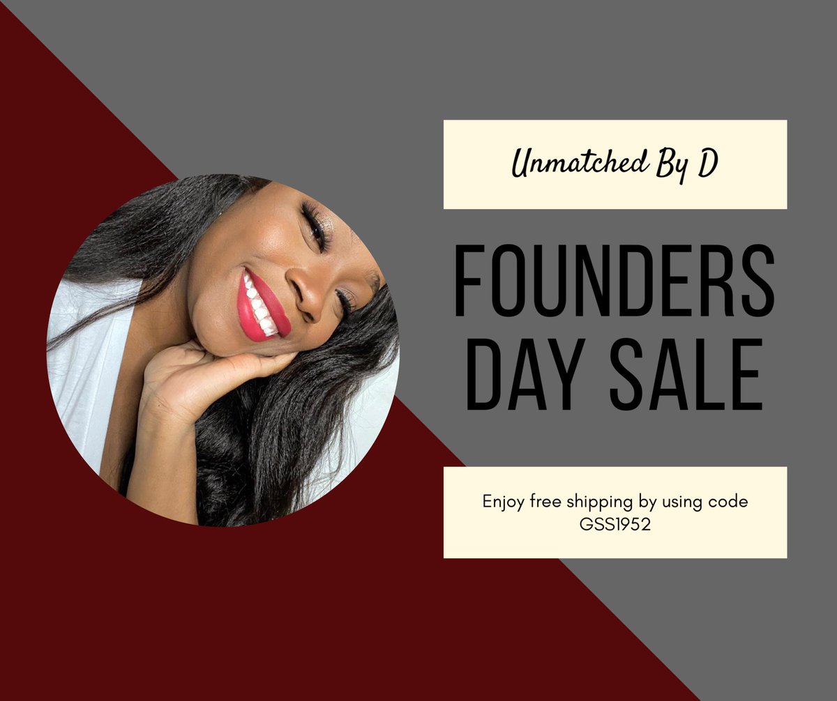 ShesUnmatched_'s tweet photo. ENJOY FREE SHIPPING TODAY ONLY BY USING CODE “ GSS1952” ❤️ TAP THE LINK IN BIO ✨
•
•
•
•
•
#unmatchedbyd #unmatchedvibes #unmatchedwinks #atllashes #blackownedbusiness #lashgoals #minkeyelashes #eyelashes #atllashes #femaleentrepreneur #atlbusinessowners #eyelashes https://t.co/ea0KvKPcuv