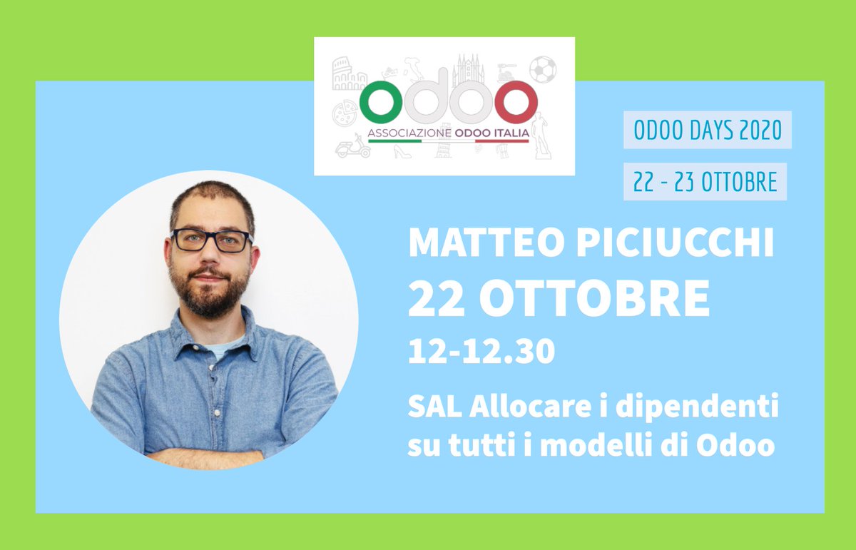netfarmit's tweet photo. Non perdere l'evento! #odoodaysit
https://t.co/2sEwJWWqP6 https://t.co/AlOjkkMZhg