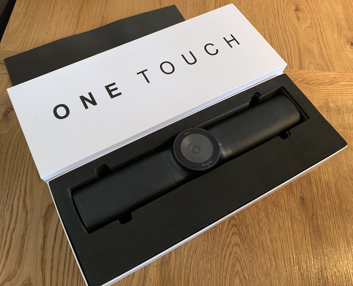 CUK_installedAV's tweet image. The new all in one One Touch From Angekis. 4K, 4 beam forming mics, sound bar paired with hdmi, usb and lan connectivity. Excellent build quality and some great features. On demo now! #angekis #conferencetech