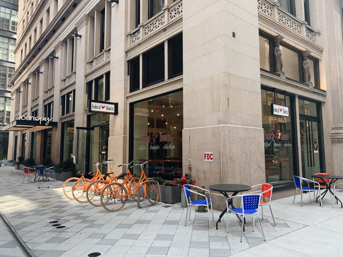 FederalDonuts (@federaldonuts) on Twitter photo We’re so pleased to announce the opening of the long-awaited FedNuts East Market this Wednesday, 10/14‼️ We’ll see you bright & early at 7am for some coffee, donuts, ➕ chicken at 21 S 12th Street (the corner of 12th and Ludlow, on the ground floor of <a href="/canopybyhilton/">Canopy By Hilton</a>) ☕️🍩🍗❤️ We’re so pleased to announce the opening of the long-awaited FedNuts East Market this Wednesday, 10/14‼️ We’ll see you bright & early at 7am for some coffee, donuts, ➕ chicken at 21 S 12th Street (the corner of 12th and Ludlow, on the ground floor of <a href="/canopybyhilton/">Canopy By Hilton</a>) ☕️🍩🍗❤️