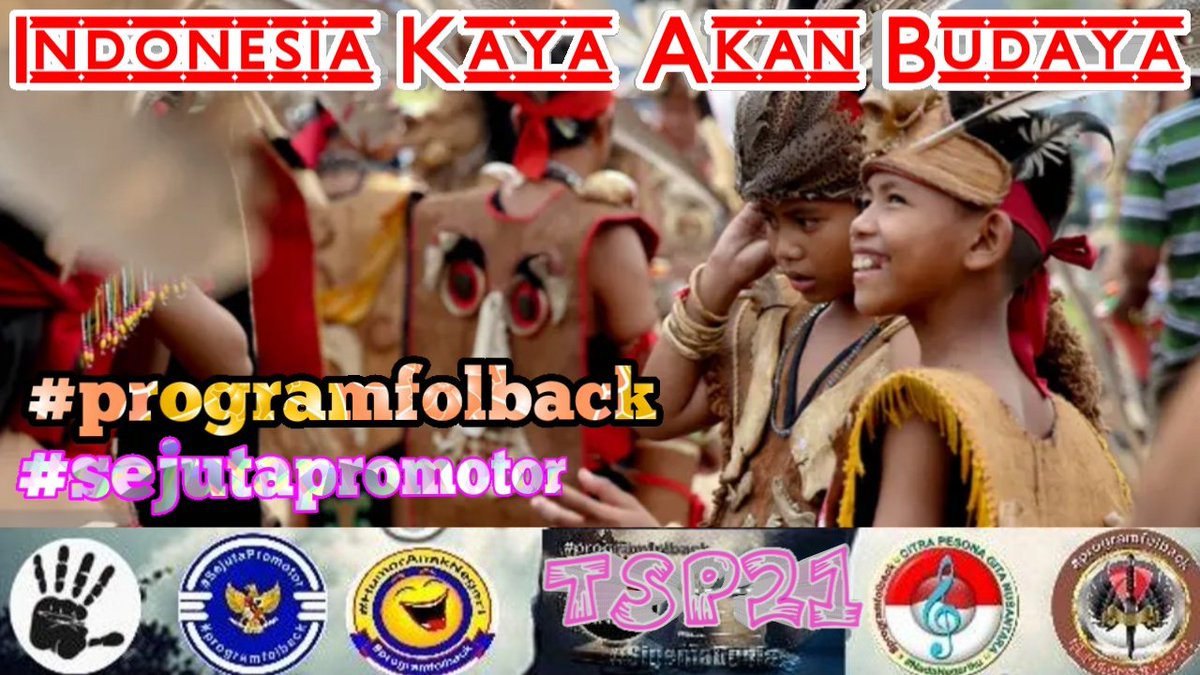 cece_sinaga's tweet photo. OPEN PROMOTE
#programfolback 
#SejutaPromotor

Wajib follow

👉 @SinagaChrista TSP21
👉 @cece_sinaga  

ijin
@TheArieAir 
@tjhinfar21 
@MARV3LLL

mentor :
@wiwikherma
@kianinara1 
@silentreadeer 
@selfmirror
@b3doel_ 

RT &amp; ❤

Rep. Indonesia Kaya akan Budaya
#programfolback https://t.co/URxV9HfiYZ