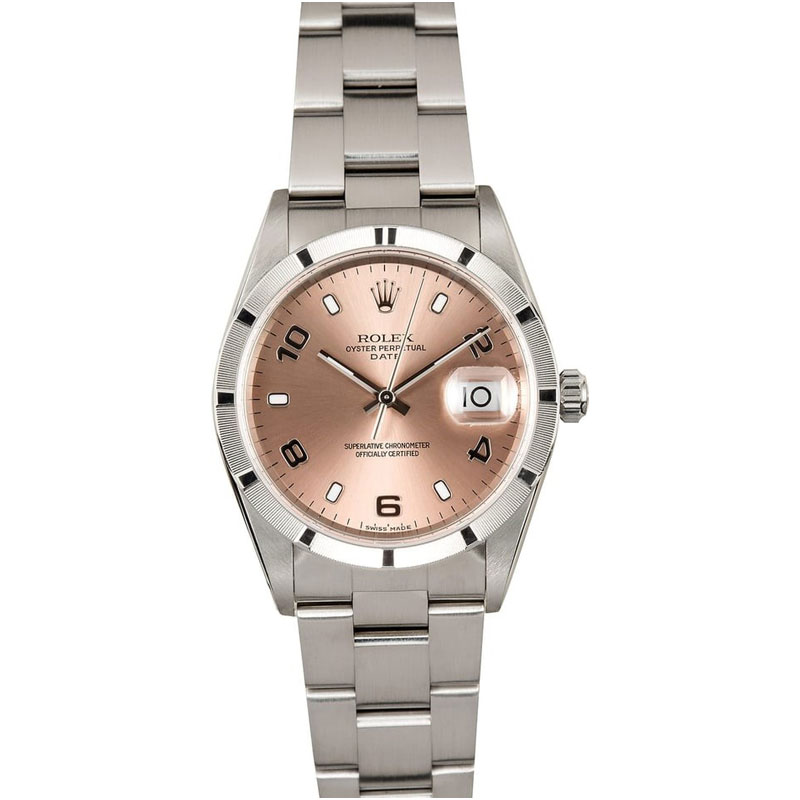 SwissWatchCo's tweet photo. Save over $2,800! Rolex 34 mm automatic watch with salmon color dial in stainless steel.

https://t.co/nr3sQqJ3pN https://t.co/lLgKSNFemM