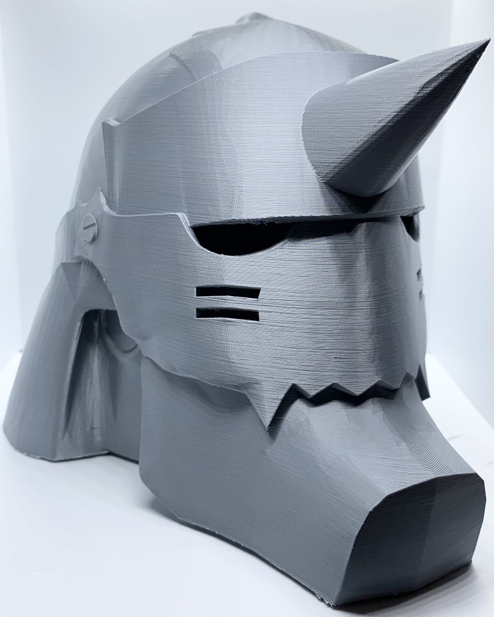 Transmut3dPrint's tweet photo. 60 hours later here is the final result. Still have to clean it up a bit but I couldn’t wait to post it. Fullmetal Alchemist is my favorite show and the inspiration for the name Transmut3d so it only seemed fitting to make this my first big print. Enjoy! https://t.co/ILMVFFgE21
