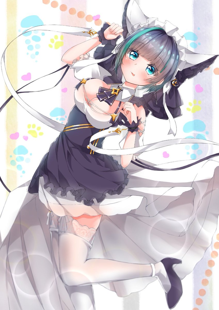 明石(アズールレーン) 「#画像を4枚晒したらrtがきてフォロワーがぶわーって増えると聞いて 

アズレン」|かおるん🍁LINEスタンプ販売中！のイラスト
