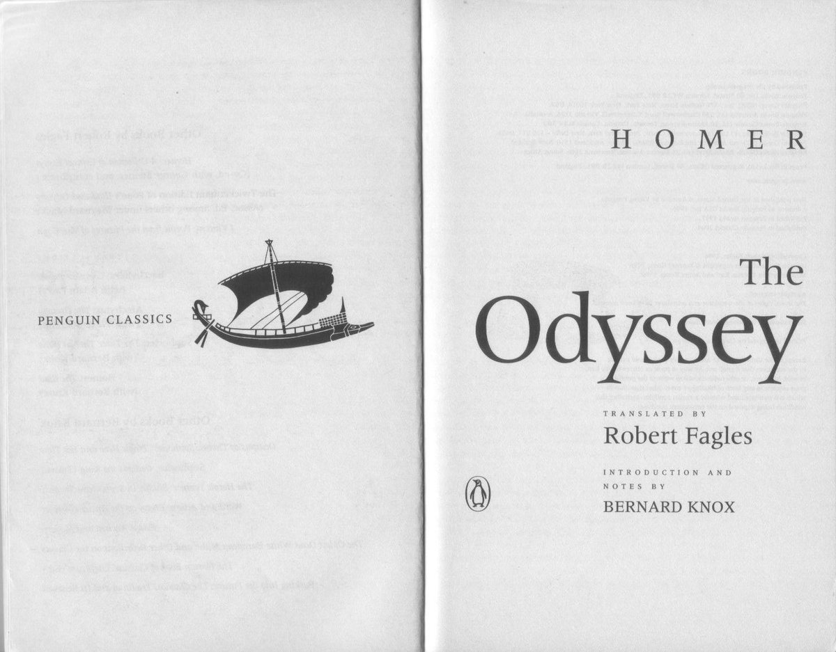 ... the poet reminds us what happened to the Trojan women. Source: The Odyssey, translated by Robert Fagles. Penguin Classics, 1996; Book 8, lines 585-. Fagles’s Homer translations were the first I actually enjoyed: a long, loose line with energy and variety.