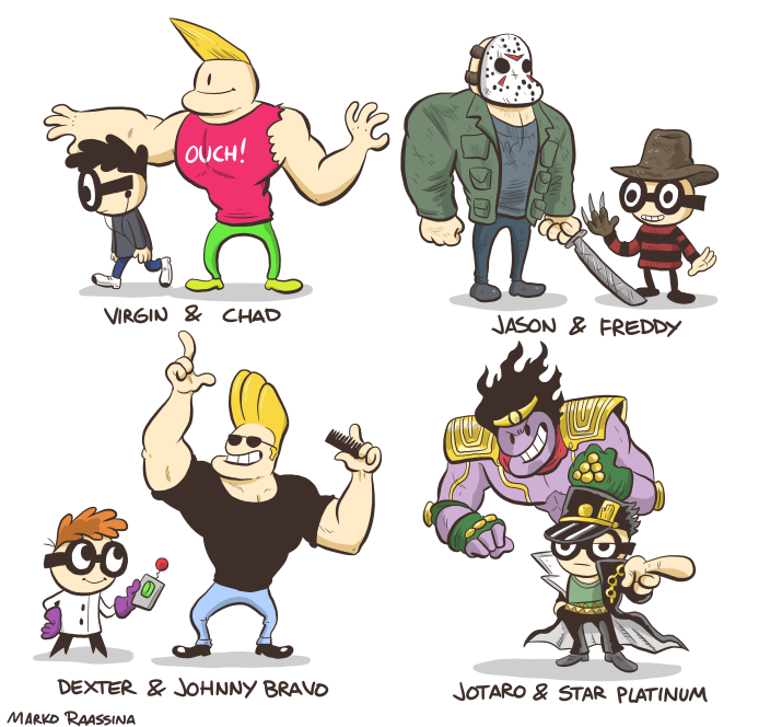 More Nerd and Jock costumes from past years 