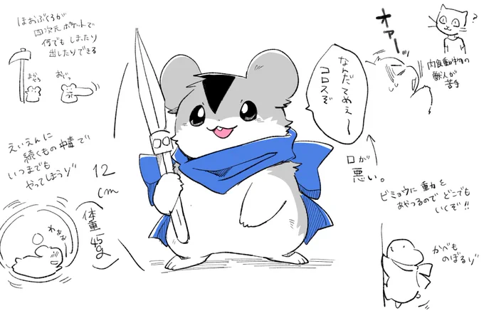 これは次PF予定の生後8か月(人間換算でみそじ)ハムスターです 