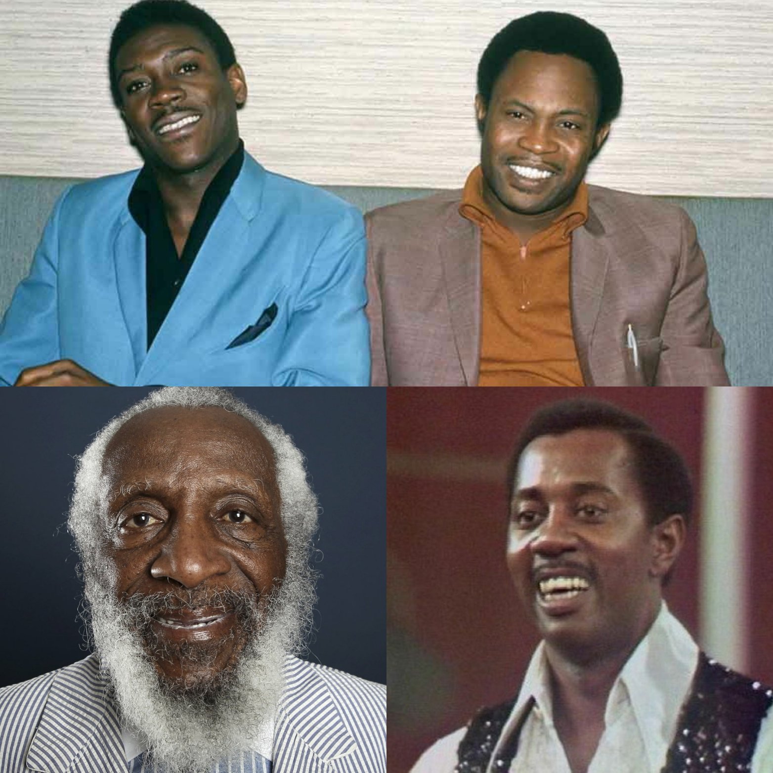 Happy Birthday!

SAM MOORE
DICK GREGORY
MELVIN FRANKLIN    