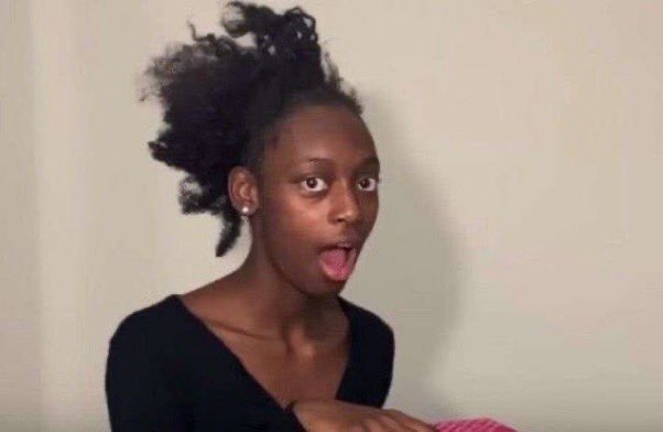 pretends to be shocked #nv