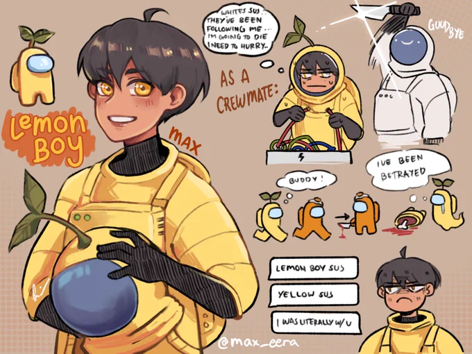 #Meettheartist but its me as my among us avatar :D always struggling as a crewmate #amongus 

(ps: no, i do not have yellow eyes or short hair, i wish i did) 