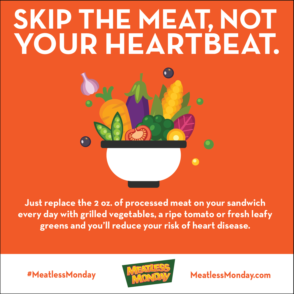 letsmeatless's tweet photo. Happy Meatless Monday! Want to remove meat from your diet but don't know where to start? Visit our website at https://t.co/4akLeBBc4g to learn more. #meatlessmonday #letsmeatless #plantbased #plantbaseddiet #meatlessdiet https://t.co/jVB2w52oMT