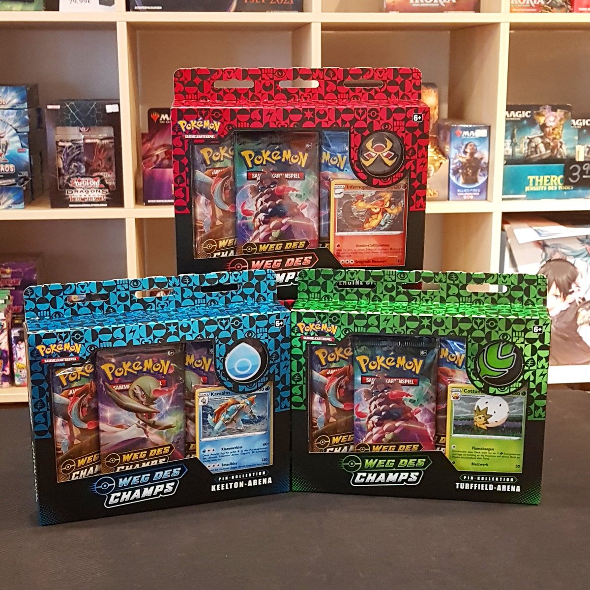 Heroes INN (@heroesinnstore) on Twitter photo Die Weg des Champs Pin-Kollektion auch im Heroes INN verfügbar. 😎
<a href="/PokemonDEU/">Pokémon Deutschland</a> @AMIGOSpiele #pokemon #pkmn #pokemonsword #pokemongo #evoli #eevee #pikachu #glumanda #mewtu #glurak #sammelkarten #pokemontcg #wegdeschamps Die Weg des Champs Pin-Kollektion auch im Heroes INN verfügbar. 😎
<a href="/PokemonDEU/">Pokémon Deutschland</a> @AMIGOSpiele #pokemon #pkmn #pokemonsword #pokemongo #evoli #eevee #pikachu #glumanda #mewtu #glurak #sammelkarten #pokemontcg #wegdeschamps