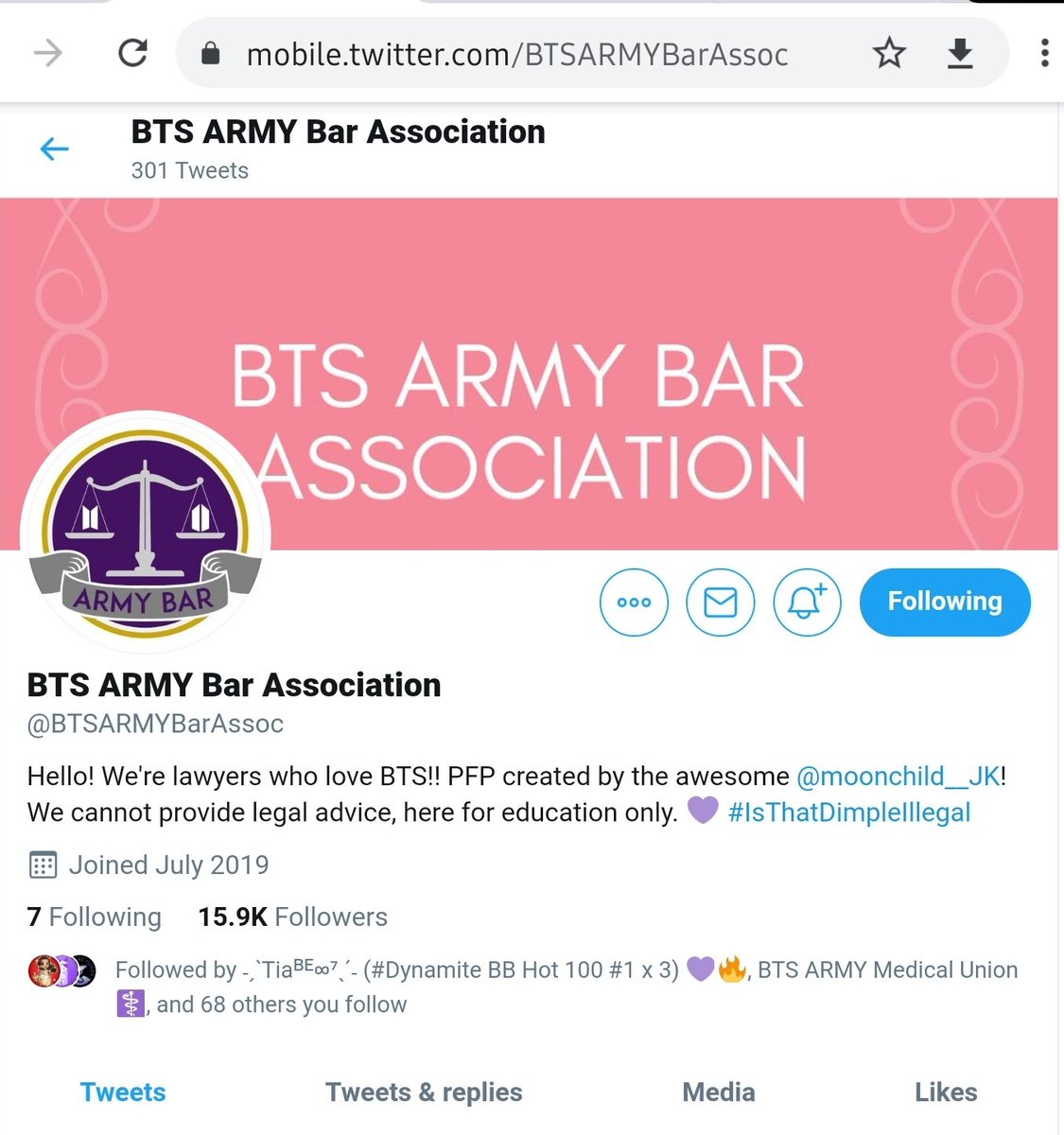 In the field of education? Or may be aspiring educators? Fear not! We got you! -  @BTSARMYTeachersLawyers or in legal field? May be in law school? We have a home for you! -  @BTSARMYBarAssoc  #BTSARMY  @BTS_twt